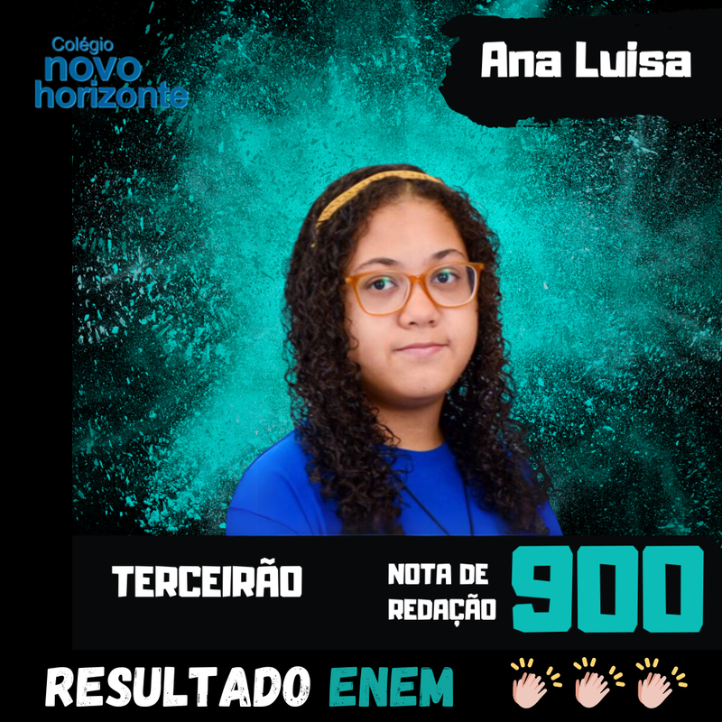 Ana Luisa - Nota de Redação 900