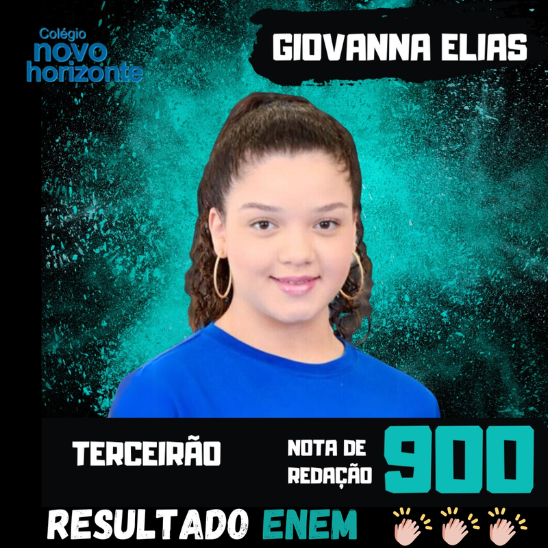 Giovanna Elias - Nota de Redação 900