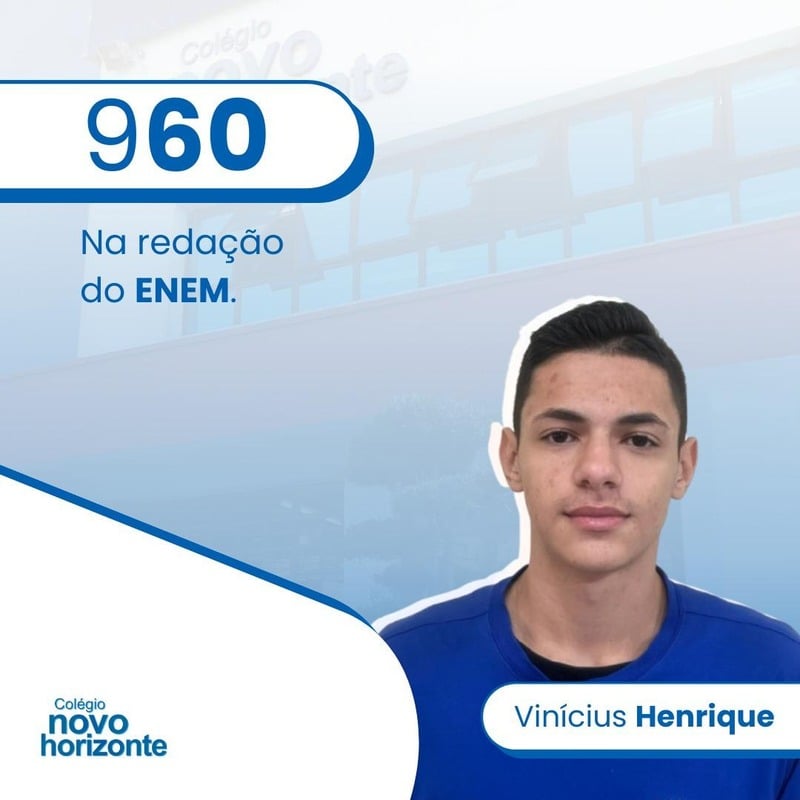 Vinícius Henrique - Redação 960